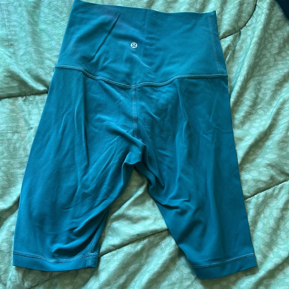 lululemon align high rise blue biker short 10inch inseam Women's Shorts 6